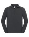 Sweater met Rits Fruit of the Loom Iconic Premium Light Graphite